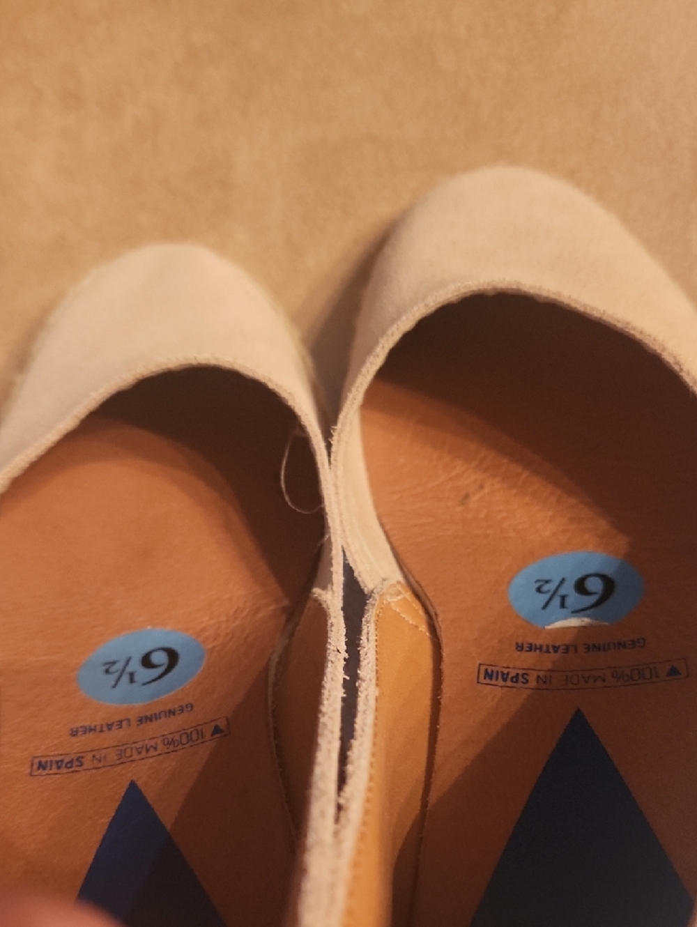 Casual Espadrille Wedge Pumps in Light Taupe - Picture 13 of 17